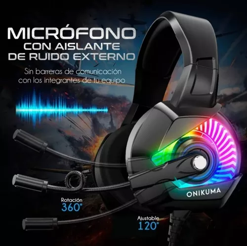 Cascos Gamer Auriculares Audifonos Gaming PS4 PC Xbox One 360 Microfono  NUEVO