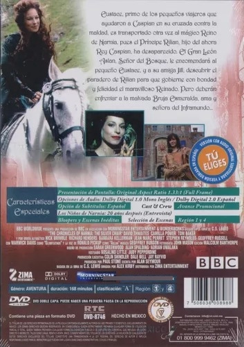 Las Cronicas De Narnia La Silla De Plata - Pelicula Dvd