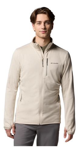Jaqueta Columbia Park View Fleece Off White Masculino