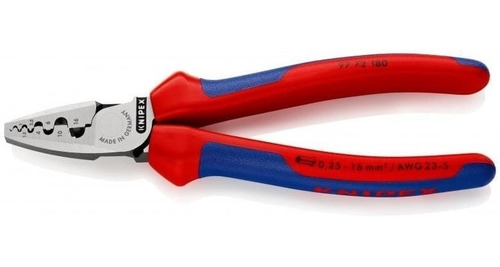 Alicate Crimpado P/puntillas M/2 Comptes (9772180), Knipex