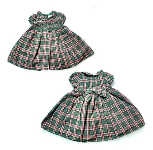 Vestido Para Niña Talla 3 A 6m (Usado)