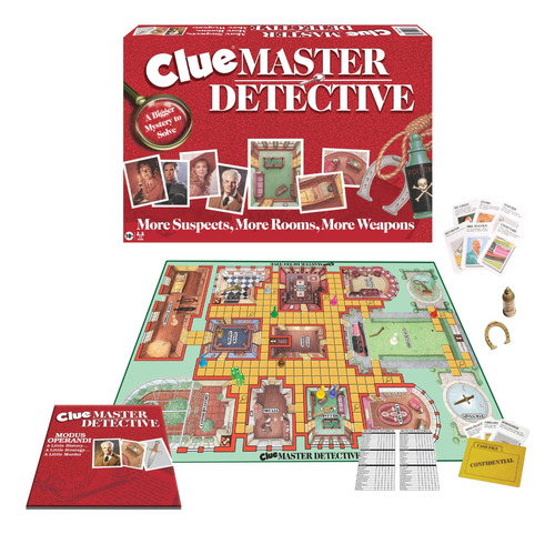 Juego De Mesa Clue Master Detective/familiar