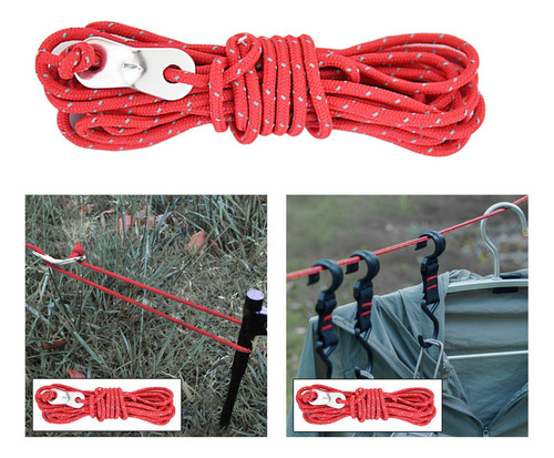 2 Uds Cuerda De Viento A Prueba De Viento Con Accesorios De
