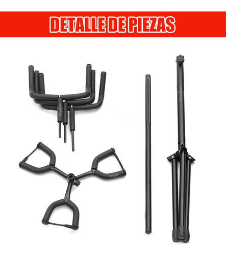 Atril Triple Soporte Para 3 Instrumentos De Cuerda Guitarra