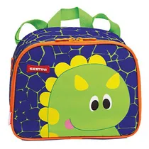 Comprar Lancheira Escolar Infantil Kids Dinossauro Sestini Azul Dinossauro Sestini Lancheira Infantil Escolar