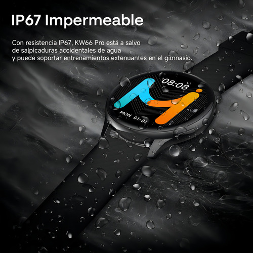Imiki Kw66 Pro Smartwatch 1.43 Amoled Llamada Bluetooth 5.3