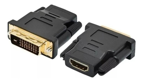 Conector Adaptador Dvi X Hdmi Fêmea 24+1 Banhado