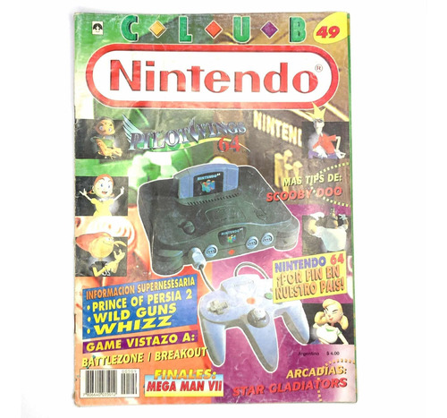 Revista Club Nintendo Número #49 1996