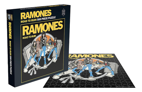 Rompecabezas Puzzle Ramones 500 Piezas - Christmas Navidad