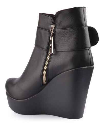 Botas Botines Botinetas De Mujer De Cuero Irina - Ferraro