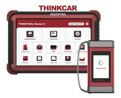 Thinktool Master X Scanner Diagnostico J2534 Thinkcar