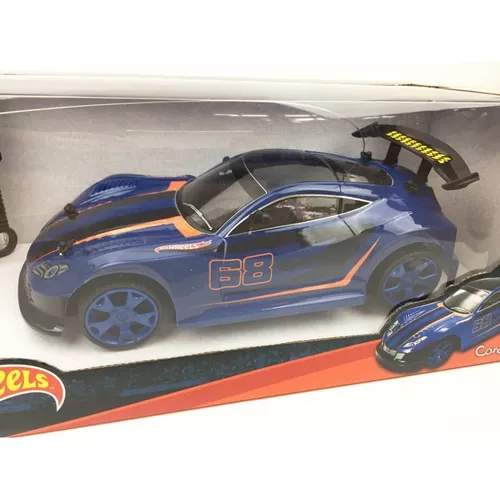 Carro De Controle Remoto Hot Wheels Speed Team Azul Candide