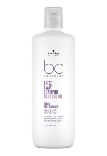 Bonacure Frizz Away Shampoo Control Antiencrespamiento 1l
