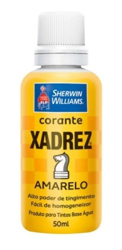 Corante Pigmento 50ml Bisnaga Xadrez Amarelo