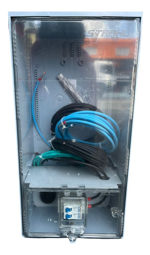 Caixa De Luz Enel 1 Medidor Cabo 10mm Visor Lateral