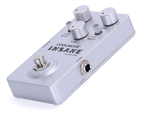 Coolmusic C-di01 Insane Distortion Pedal De Distorsión De . Color Blanco