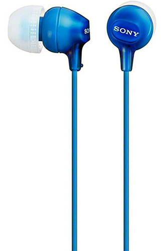 Sony Ex14ap Audifonos Microfono Inear Manos Libres Azul