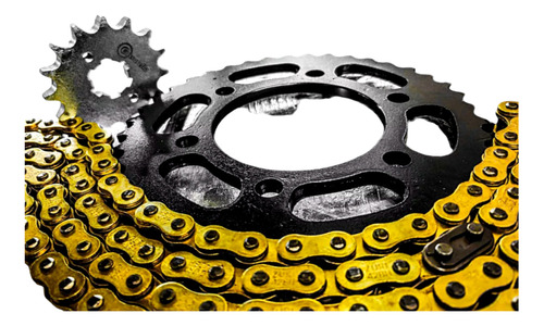 Kit De Sprocket Racing 40/15 Cadena Gold H Yamaha Sz-rr/2.0