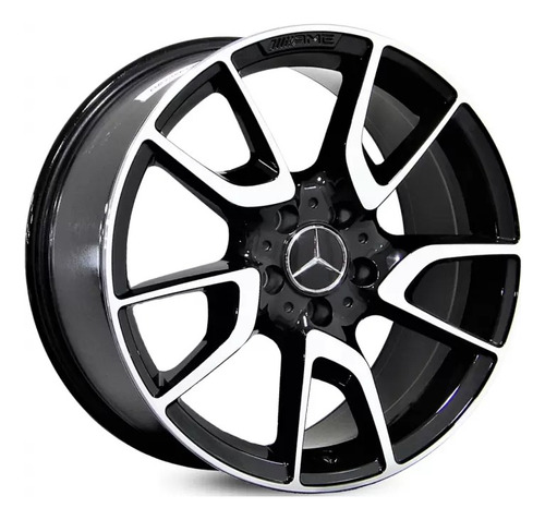 Llantas 18 Mercedes C43 Amg / 5x112 / Negro Diamantado