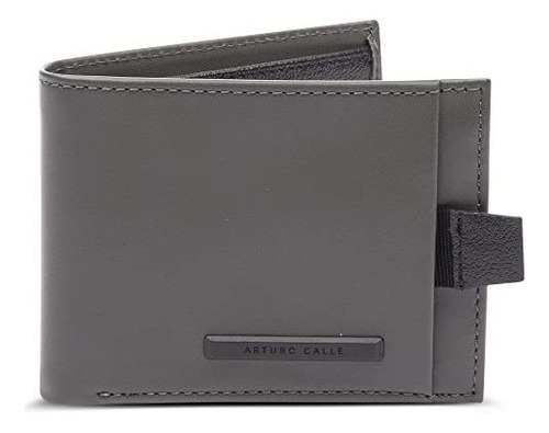Ac Arturo Calle Hombres Slim Leather Wallet Classic 8fp5u