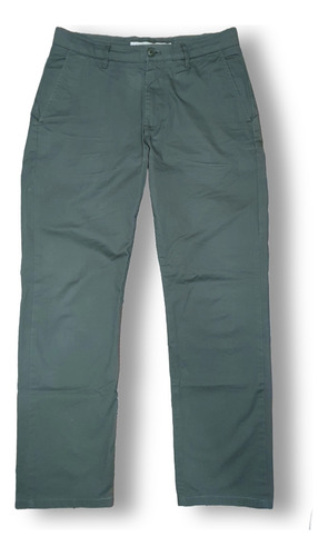 Pantalón Gabardina Lacoste Hombre Corte Regular Talle 30