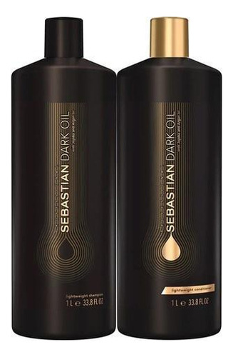 Kit Sebastian Dark Oil Shampoo E Condicionador 1l Nutritivo