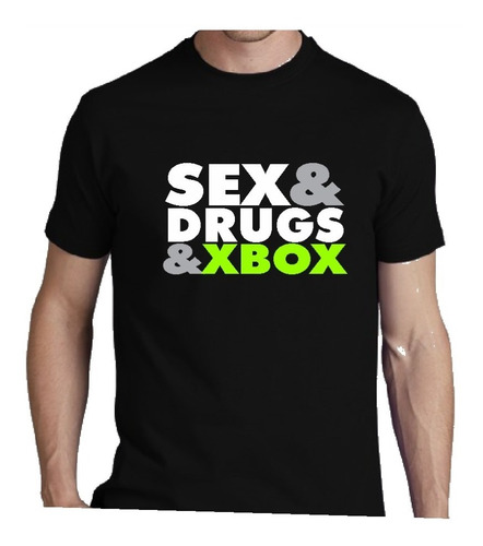 Remera X Box Sex Drugs And Xbox 360 Regalo Gamer Cumpleaños