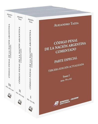 Código Penal Nación Comentado Pte Especial - Ultima Edicion