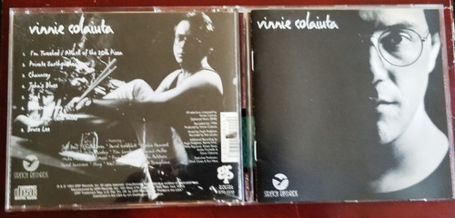Vinnie Colaiuta Cd S/t 1ed (megadeth Bozzio Portnoy) Gtm Don (Usado)