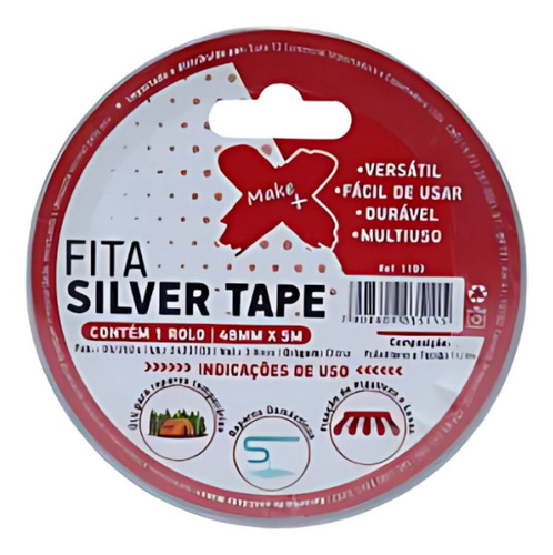 Fita Reforçada 48mm X 90m Ideal Para Juntas E Reparos