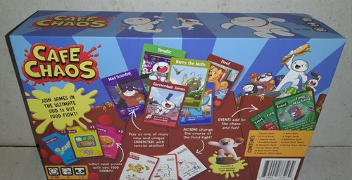 Cafe Chaos Juego De Mesa Breaking Games (Usado)