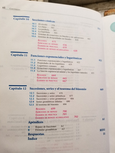 A6 Álgebra Intermedia Allen R. Angel 4.a Edición (Usado)