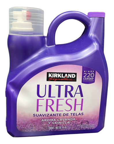 Suavizante Kirkland Signature Ultra Fresh Lavanda 4.4 L