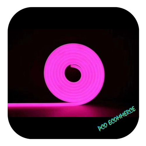 Lumi 43501 Fita Neon Led Alto Brilho 5m Flexível Prova D´água 12v Bf Cor da luz Rosa
