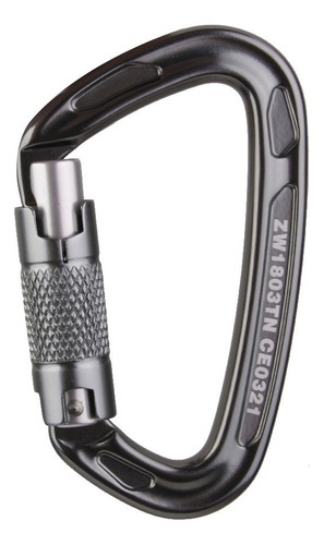 . 4x 24kn Mosquetón Escalada Rappel Arborist Rapel Gear