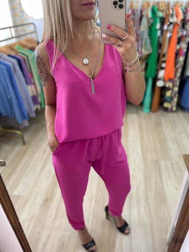 Conjunto Pantalón + Musculosa Mujer The Big Shop