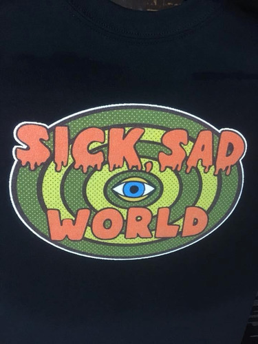 Sick Sad World- Animacion - Polera- Cyco Records