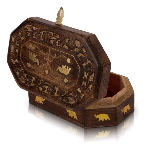 Gran Idea De Regalo De Cumpleaños, Caja De Joyería Decorativ