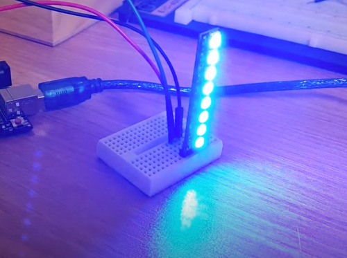 Adafruit - Barra Neopixel Stick - 8 X Leds 5050 Rgb Ws2812