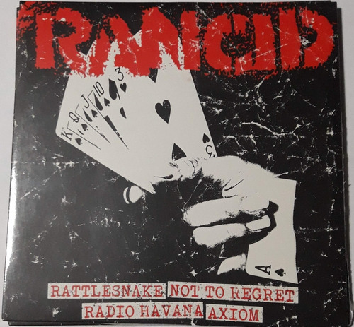 Rancid - Rattlesnake ( Vinilo 7 Usa ) Nuevo No Cd Ni Tape 