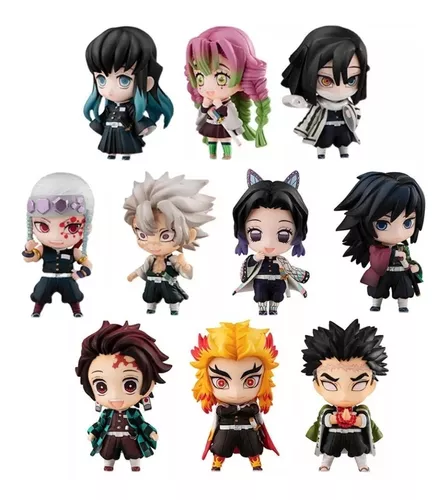 Boneco Estilo Chibi Demon Slayer (Kimetsu no Yaiba)