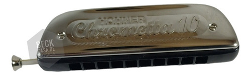 Armónica Cromática 40 Voces Hohner Chrometta 10