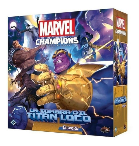 Marvel Champions La Sombra Del Titán Loco Juego De Mesa