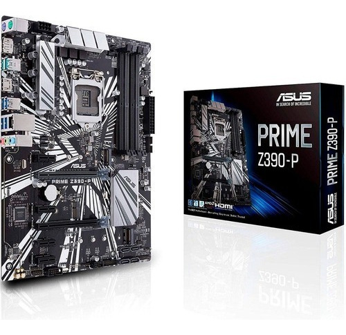 Tarjeta Madre Asus Prime Z390-p Intel, Lga1151 Atx /v /vc