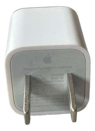 Cargador Usb 5w Para iPhone Apple Original 