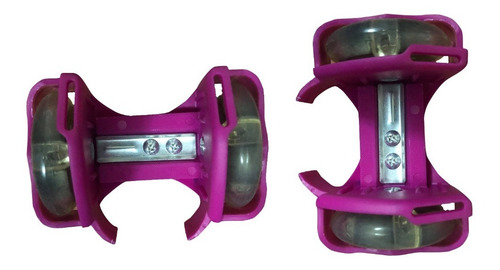 Imagen 5 de 10 de Patines Ajustable Flashing Rollers Con Luz Led Ruedas Zapato
