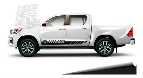 Calco Toyota Hilux 2016 - 2023 Trim Abt Juego