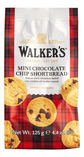 Galletas De Mantequilla Con Chispas De Chocolate 125 G