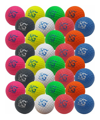 Macro Giant Pelota Golf Espuma 1.9 In 32 Colorida