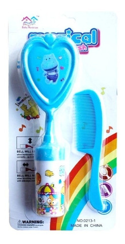 Cepillo De Cabello Para Bebes Sonajero